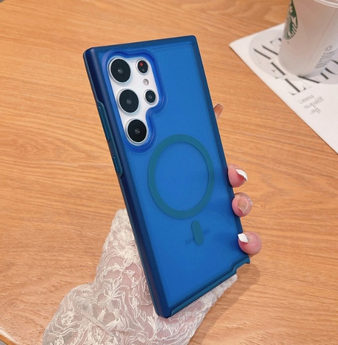 Funda Para S23 Ultra + Correa Strap + Envio Incluidos Gb08 Violeta