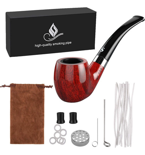 Joyoldelf Tobacco Pipe  Smoking Pipe With Flat Bottom - Pipe