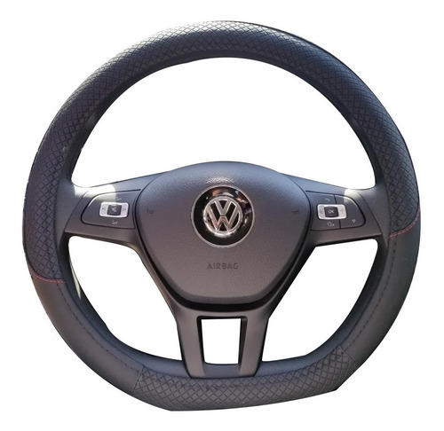 Imagen 5 de 9 de Cubre Volante Base Plana Gol Trend Golf Vento Fox Polo Up