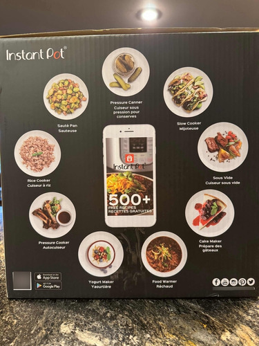 Olla De Presión Instant Pot Max Plateado 60