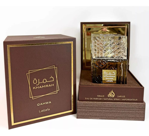 Perfume Lattafa Khamrah Qahwa Spray 100 Ml Parfum