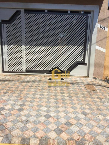 Casa Com 2 Dormitórios À Venda, 126 M² Por R$ 250.000 - Campos Elíseos - Ribeirão Preto/sp - Ca0756