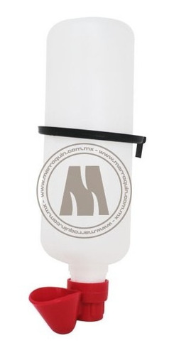 Imagen 1 de 1 de Bebedero Con Abrazadera Para Gallo 1.25 Lt