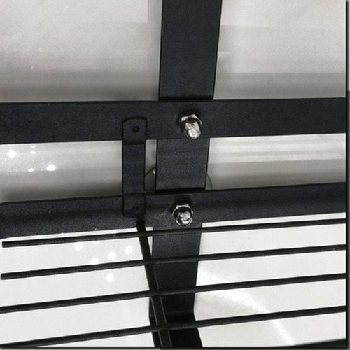 Canasta De Estante De Baño Colgante De Color Negro 1 Capa