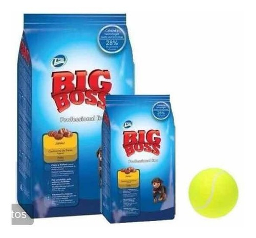 Big Boss Cachorro 20kg +2 Kg+ Pelotita