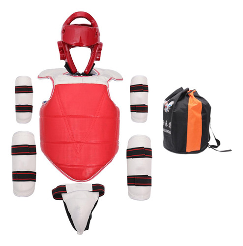 Set De Protección Para Taekwondo Con 160 A 170cm