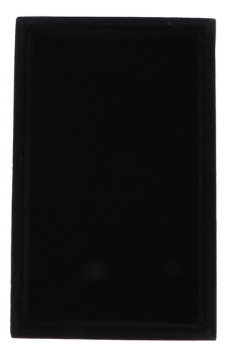 Bandeja De Joyería De Apilable Para Pendientes, Negro