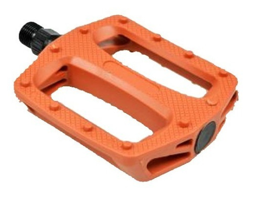 Imagen 1 de 6 de Pedales Plataforma Para Bmx Y Fixie - Rosca 9/16 - Plastico