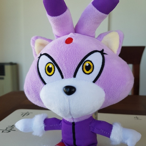 Blaze The Cat De Peluche Sonic El Erizo Sonic Violeta Lila