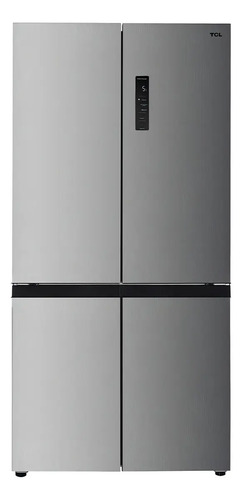 Geladeira Tcl 589 Litros Inox Twin Eco Inverter Frost Free Multidoor Espaço Flex 110v C589cdn1
