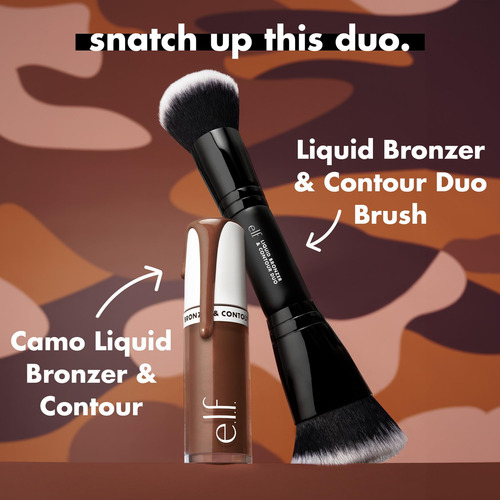 Bronceador Líquido E.l.f. Camo & Contorno, Fórmula Vegana, 5