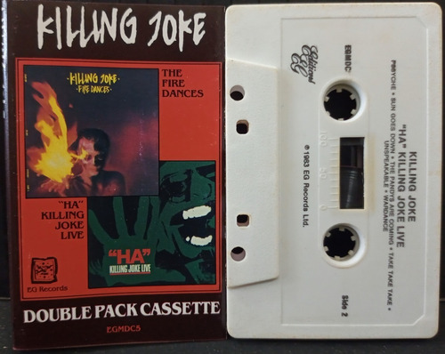 Cassette Killing Joke - The Fire Dances /  Ha  Kj Live