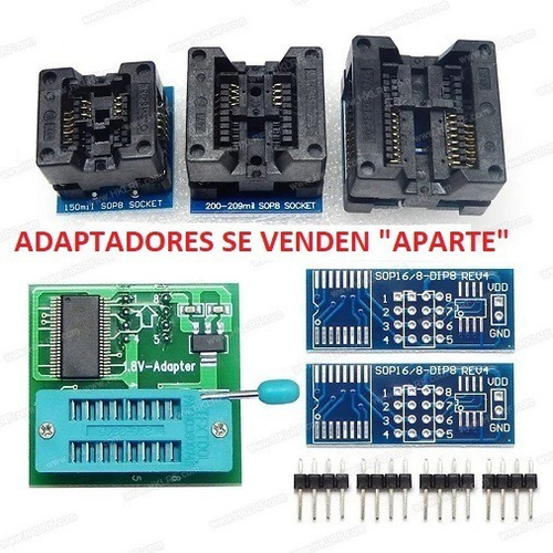 Programador Usb Spi Eeprom Flash Bios 24 25 93 - Ezp2019+