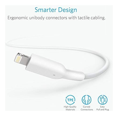 Cable Lightining Anker Powerline Ii Lightning Cable 2mmfi