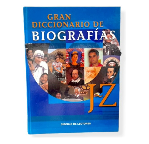 Gran Diccionario De Biografias Tomos 1 Y 2 En Tapa Dura 