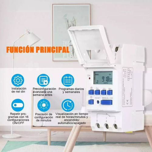 Interruptor Temporizador Digital Programável De 110v Timer 1