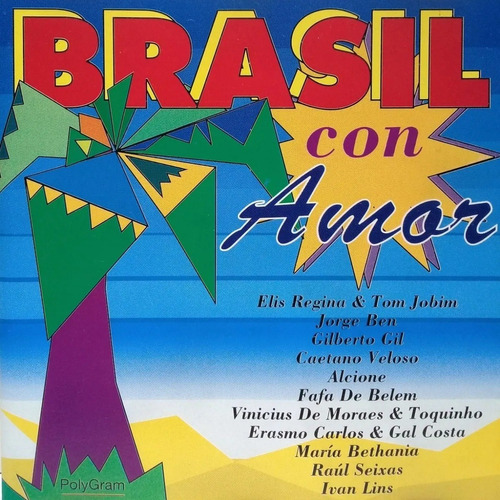 Brasil Con Amor   Cd  Impecable Como Nuevo  