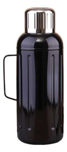 Botella De Agua Térmica, Vaso Grande, 1000 Ml Negro