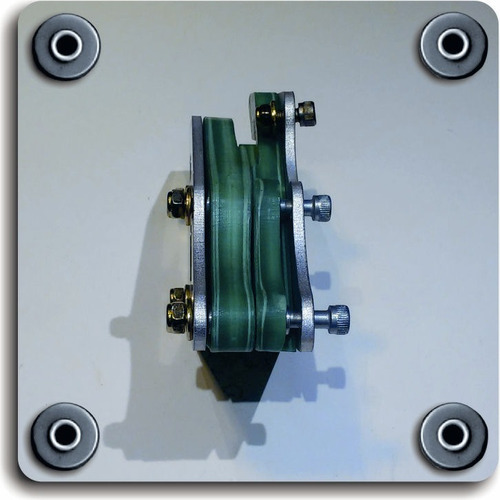 Imagen 2 de 2 de Guia Cadenas Con Goma Kawasaki Kdx 200 1989-2006
