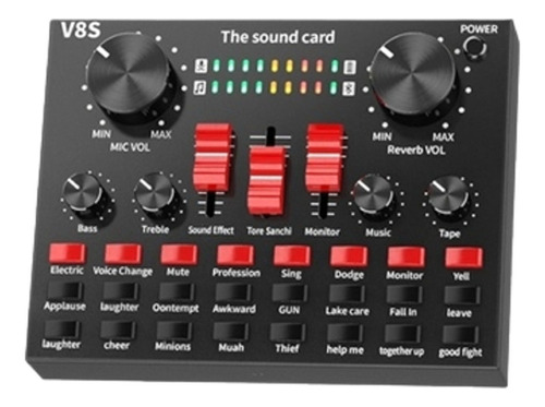 Microfono Condensador Profesional Con Consola De Sonido