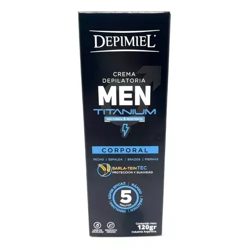 Depimiel Crema Depilatoria Corporal De Hombre 120gr — Farmacias Daniotti