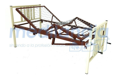 Cama Para Hospital 5 Posiciones 2 Manivelas