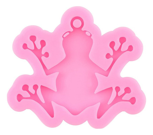 2025 6pcs Molde De Silicona Llavero Colibrí Mariposa Rana