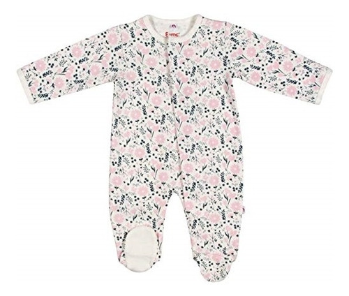 Ropa Para Bebé Pijama De Algodón Orgánico Talla 0-3 Meses