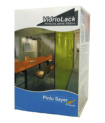 Vidrio Lack Color Negro 1 Lt