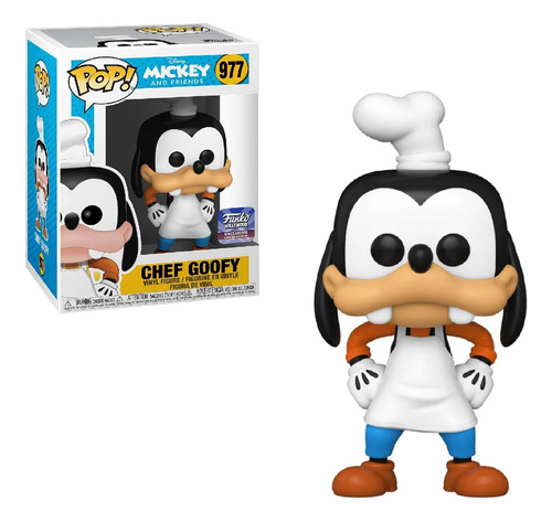 Goofy Chef Mickey Mous Funko Pop Exclusivo Disney Hollywood