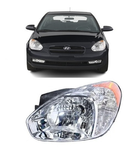 Optico Para Hyundai Accent New 2006-2011