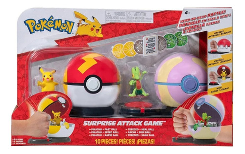 Pokemon Surprise Attack Game Pikachu Y Treecko