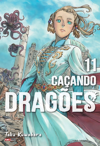 Caçando Dragões Vol. 11, de Kawabara, Taku. Editorial Panini Brasil LTDA, capa mole em português, 2022