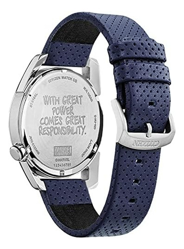 Citizen Eco-drive Reloj Marvel Spider Man Para Hombre En Ace