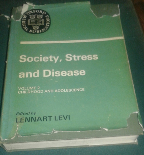 Society Stress And Disease Vol 2 Lennart Levi (edit) 