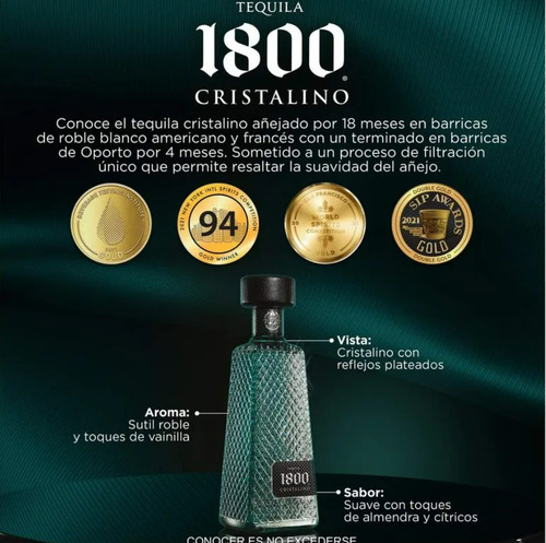 Pack De 3: Don Julio 70, Maestro Dobel Y 1800 Cristalino
