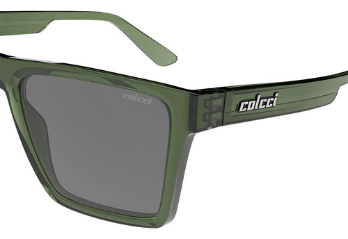 Óculos Solar Colcci Paul 2 C0265kg801 Verde Lente Cinza