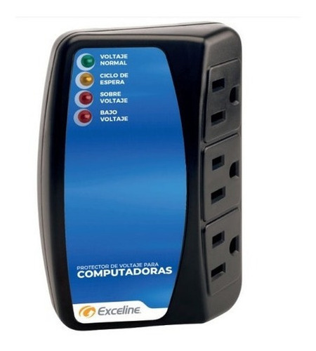 Protector De Voltaje Exceline Para Computadoras Impresoras