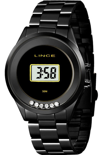 Relógio Feminino Lince Digital Preto Sdn4610lpxpx