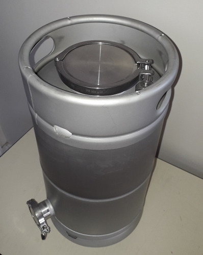 Keg Ac. Inox 10lts C/clamp 4   Superior, Especial Para Vino