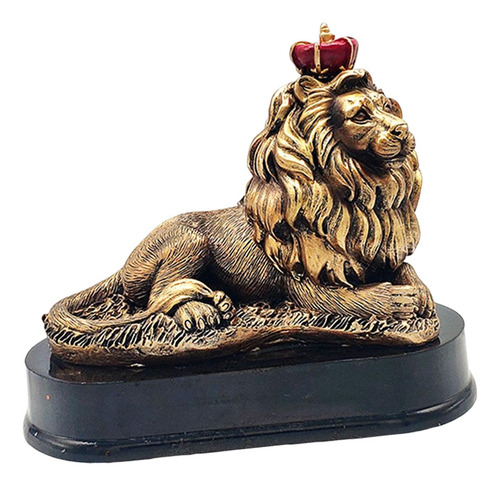Estatua De León, Colección De Mesa, Tallas Decorativas De