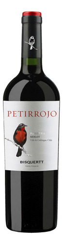 Petirrojo Reserva vinho Merlot 750ml