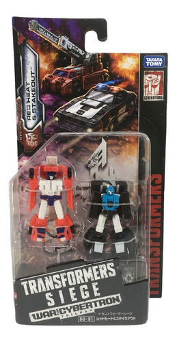 Hasbro Transformers War For Cybertron Red Heat Y Stakeout