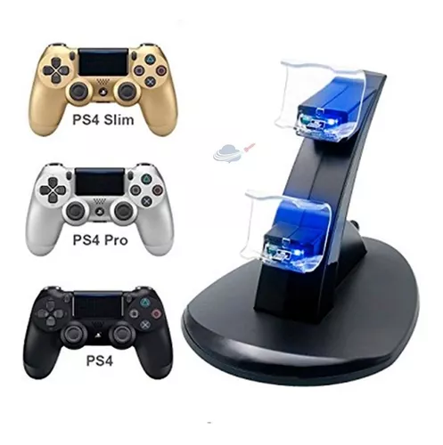 Carregador De Controle Ps4 Slim Pro Dual Shock Promoção