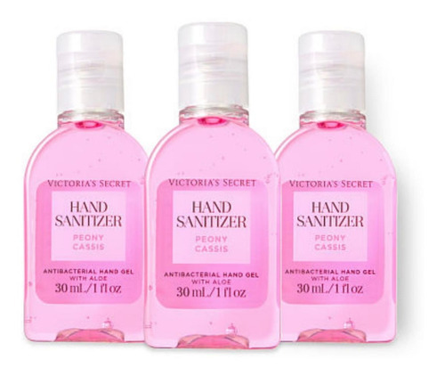 Alcohol gel Victoria's Secret Pink en pote fragancia a lily jasmine con dosificador 30 ml
