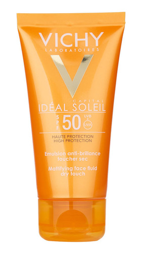 Protector Solar Vichy Idéal Soleil Toque Seco Fps 50 X 50ml