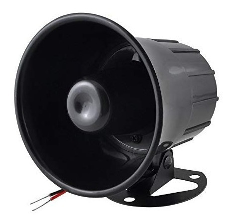 Sirena Alarma Casa Vecinal 6 Tonos 12v 20w Pulsador Y Fuente