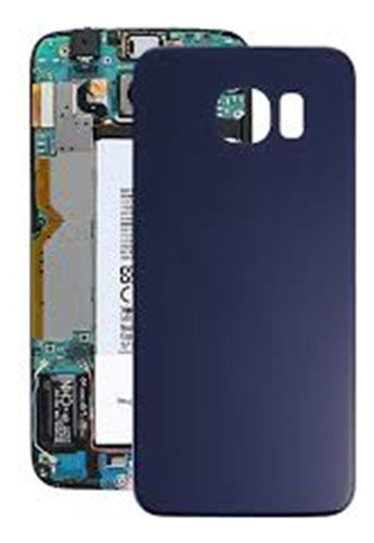 Tapa Trasera Repuesto  Para Samsung S6 G920 Azul