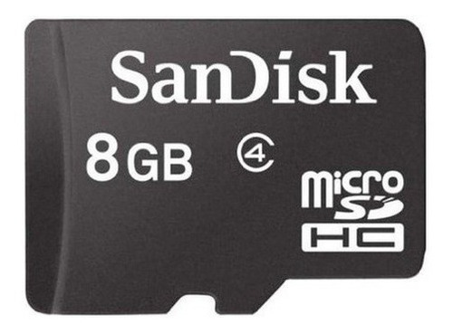 Imagem 1 de 2 de Cartão De Memória Sandisk 8gb Micro Sd Original