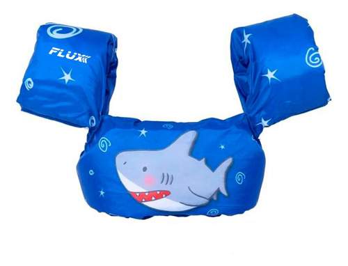 Chaleco Salvavidas Infantil C/flotadores 14-25kg Tiburon